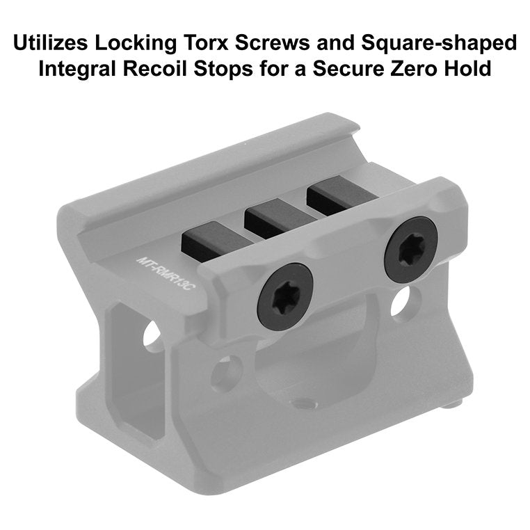 Leapers UTG - Picatinny Optic Mount for RMR, Lower 1/3 Co-Witness — view 5