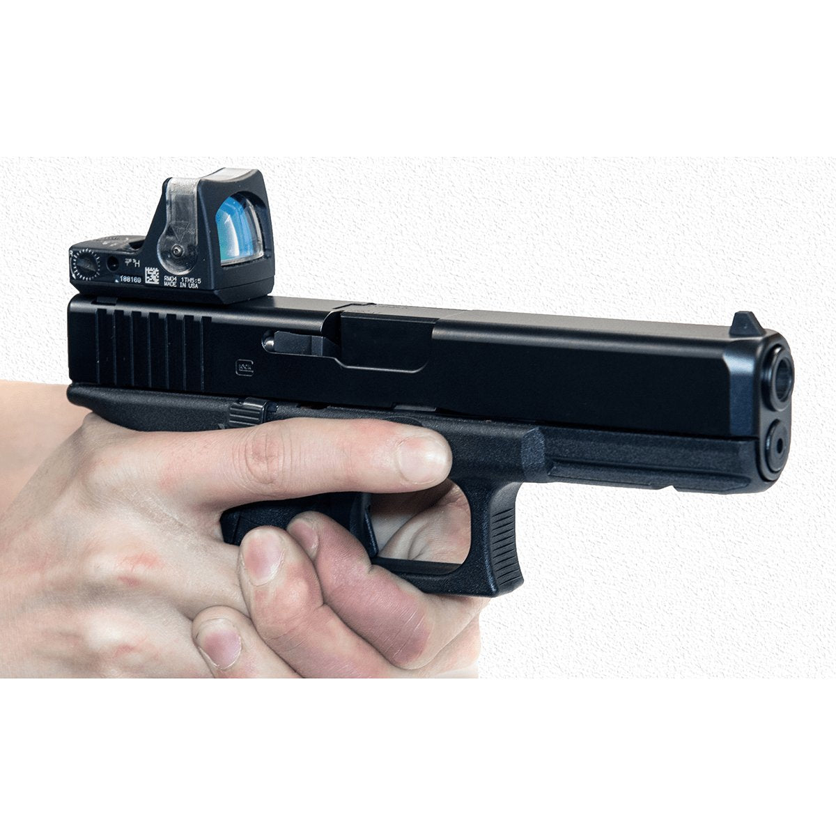 Leapers UTG - Rear Sight Optic Mount for Glock RMR Footprint — view 3