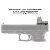 Leapers UTG - Rear Sight Optic Mount for Glock RMR Footprint — view 5