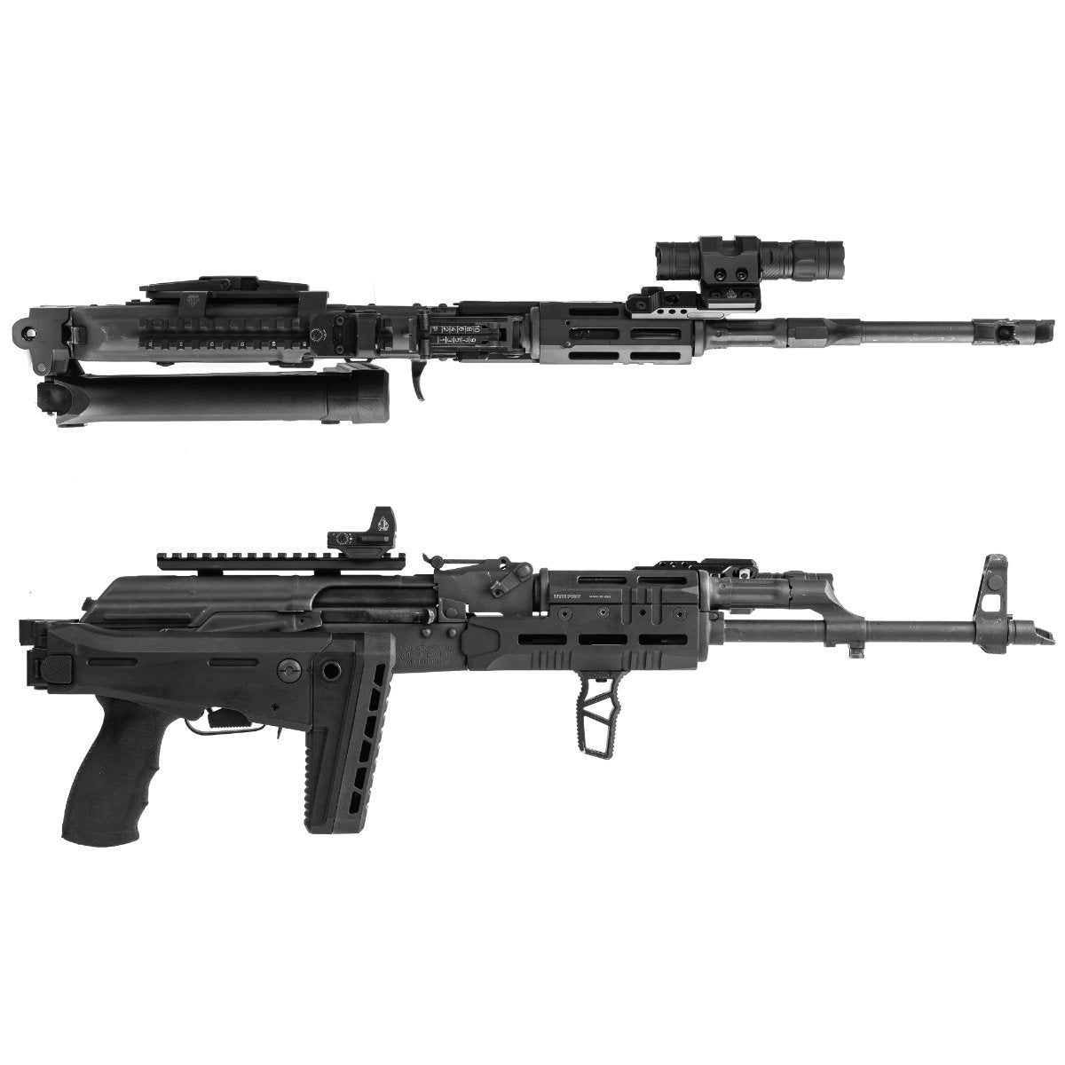 UTG - Pro AK Side Folding Stock for Straight Tang Receivers — view 17