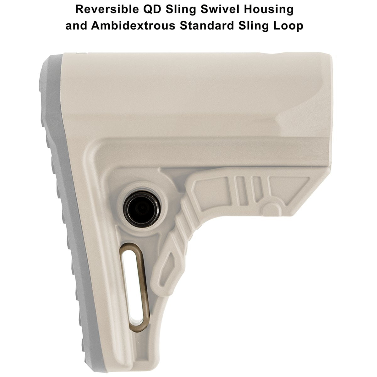 UTG - Pro AR15 Ops Ready S4 Mil-spec Stock Kit, FDE — view 9