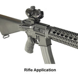 Leapers UTG - 4.2" ITA Red/Green CQB Dot with QD Mount