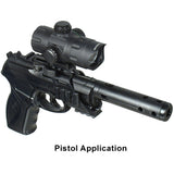 Leapers UTG - 4.2" ITA Red/Green CQB Dot with QD Mount