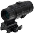 Leapers UTG - 3X Magnifier with Flip-to-Side QD Mount