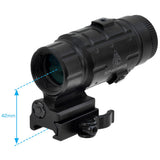 Leapers UTG - 3X Magnifier with Flip-to-Side QD Mount — view 10