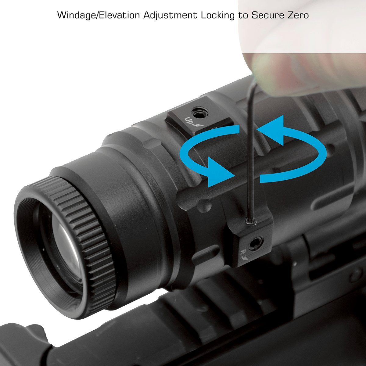 Leapers UTG - 3X Magnifier with Flip-to-Side QD Mount — view 5