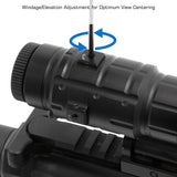 Leapers UTG - 3X Magnifier with Flip-to-Side QD Mount — view 6