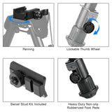 Leapers UTG - Tactical OP Bipod QD 8"-12" for Picatinny — view 6