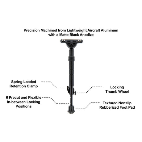 Leapers UTG - Recon Flex Bipod 8"-12" M-LOK — view 6