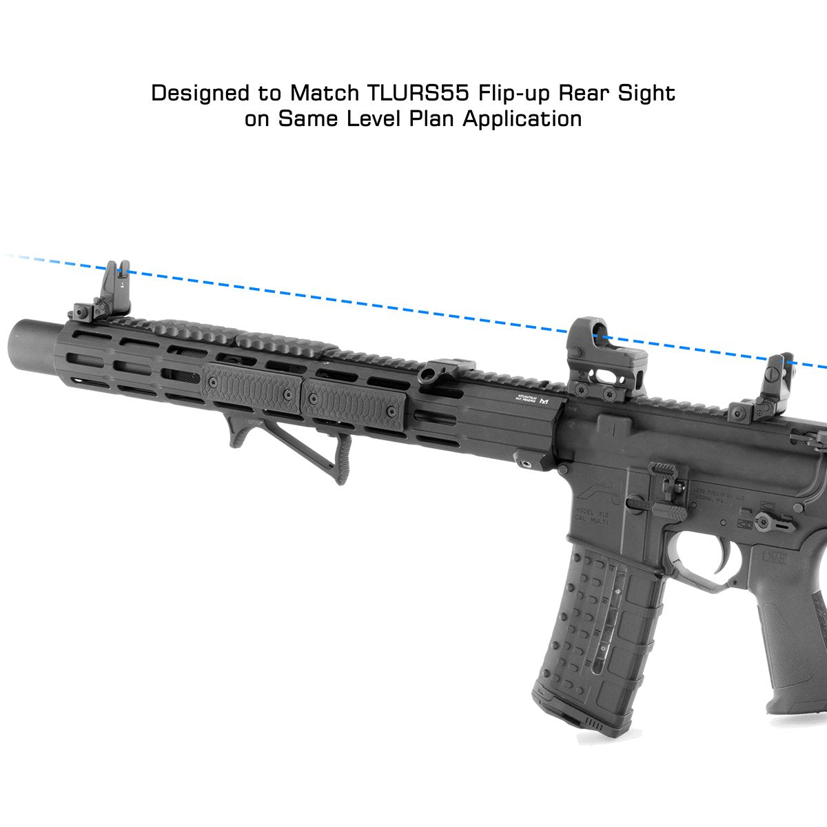UTG - Pro Front Sight, Flip-up, Picatinny — view 4
