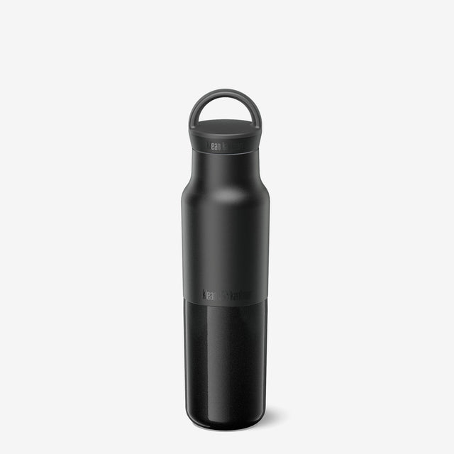 Klean Kanteen - Rise Arch Loop Cap 12oz Insulated Bottle - Black