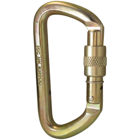 ISC - KH200 Stainless Steel Carabiner with ScrewLock Gate