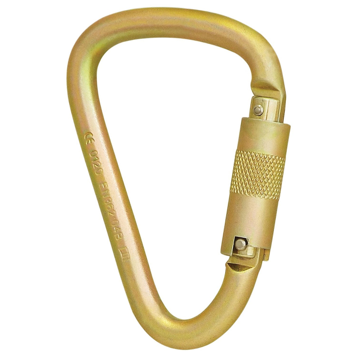ISC - Klettersteig Steel Carabiner with Screwgate