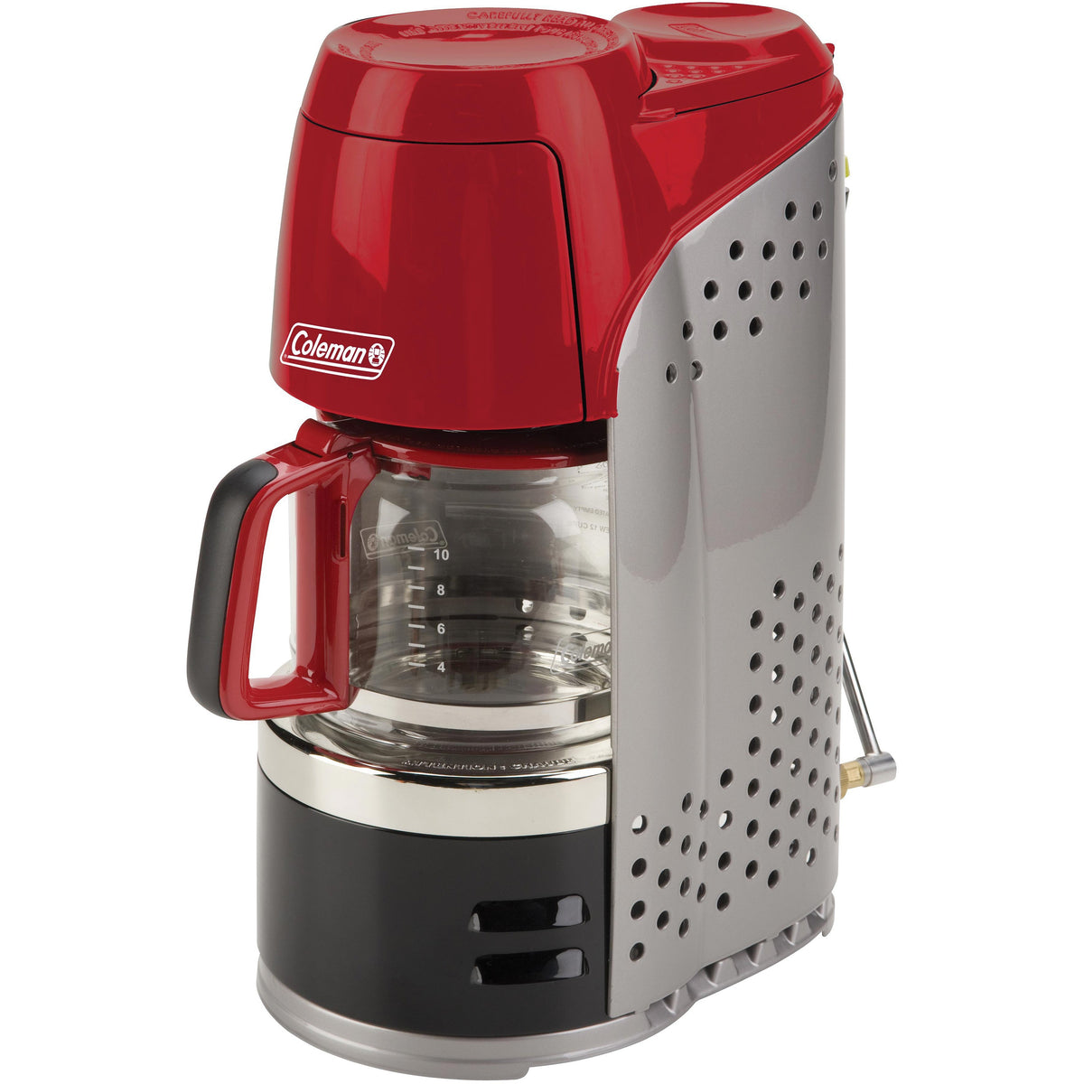 Coleman - QuikPot Propane Coffeemaker in Red Glass