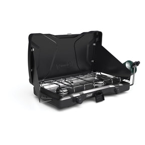 Coleman - PerfectFlow 2-Burner Propane Stove - Black