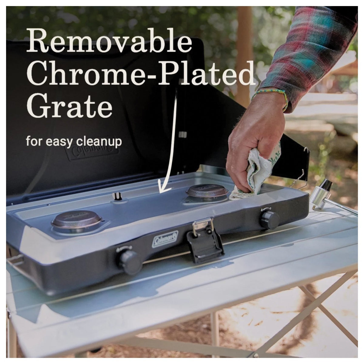 Coleman - PerfectFlow 2-Burner Propane Stove - Black