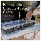 Coleman - PerfectFlow 2-Burner Propane Stove - Black