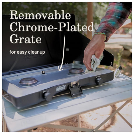 Coleman - PerfectFlow 2-Burner Propane Stove - Black