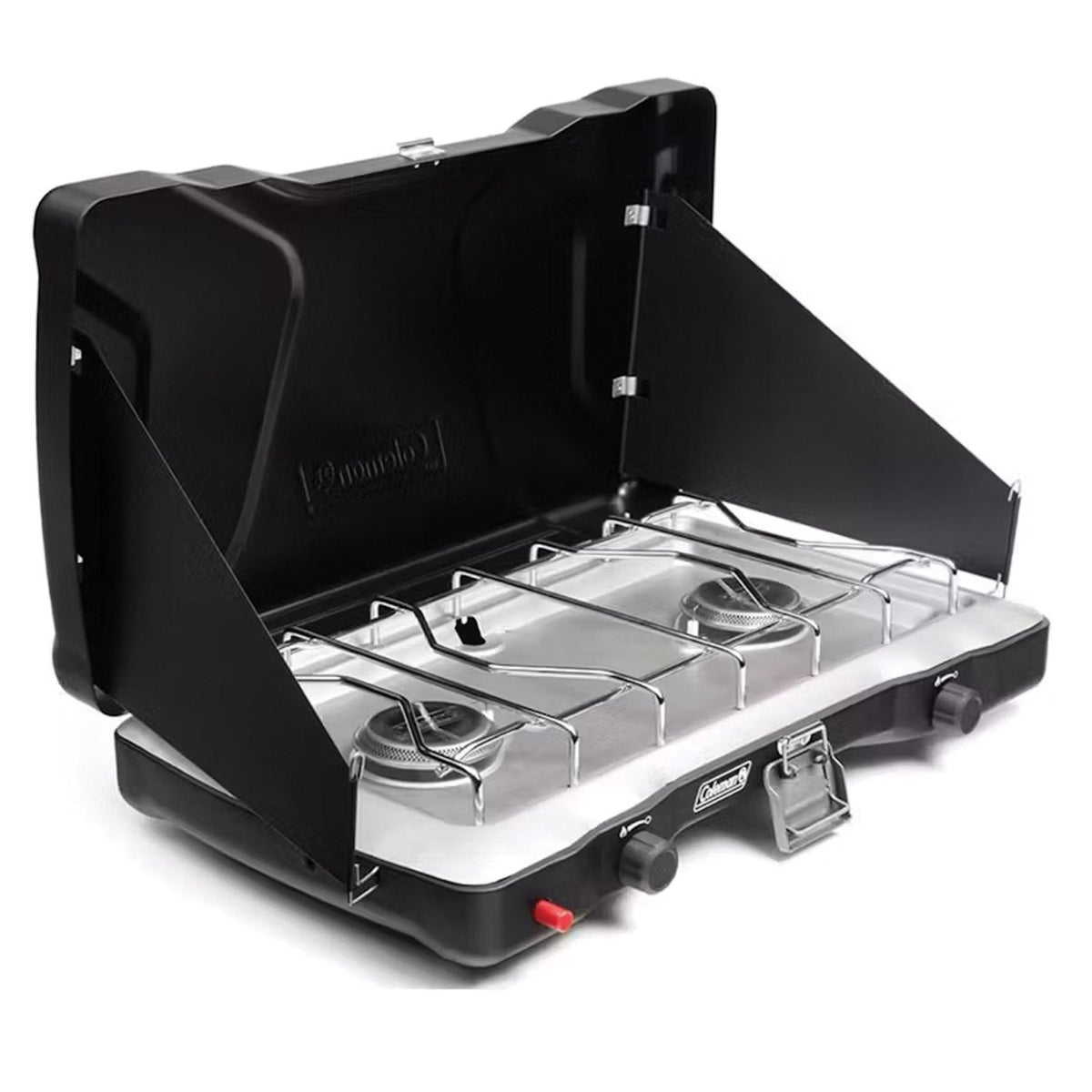 Coleman - Triton+ 2-Burner Propane Camping Stove - Black