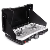 Coleman - Triton+ 2-Burner Propane Camping Stove - Black