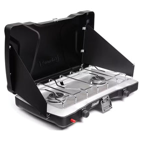 Coleman - Triton+ 2-Burner Propane Camping Stove - Black