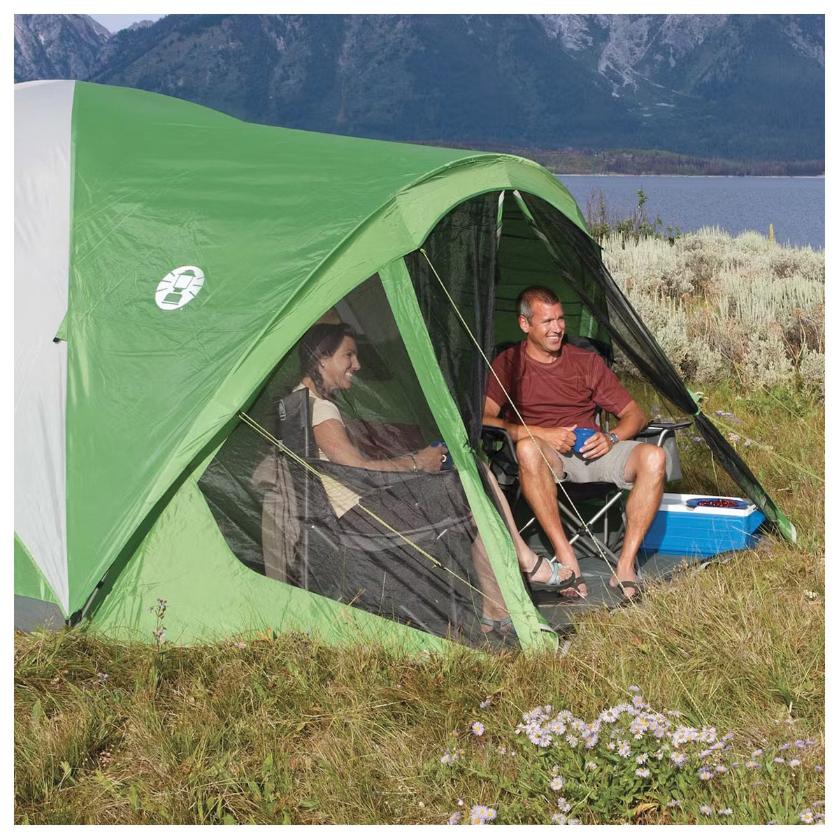 Coleman - Evanston 6-Person Screened Dome Tent