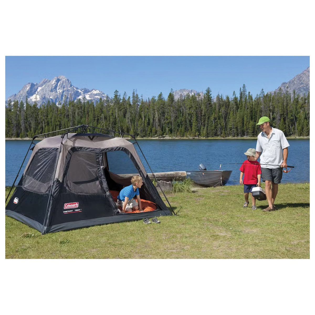 Coleman - Instant Cabin Tent for 4 People