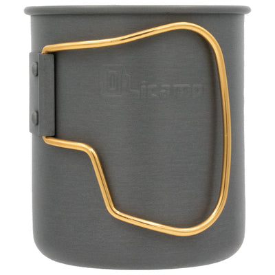 OLICAMP - Space Saver Mug with Grip - Gold