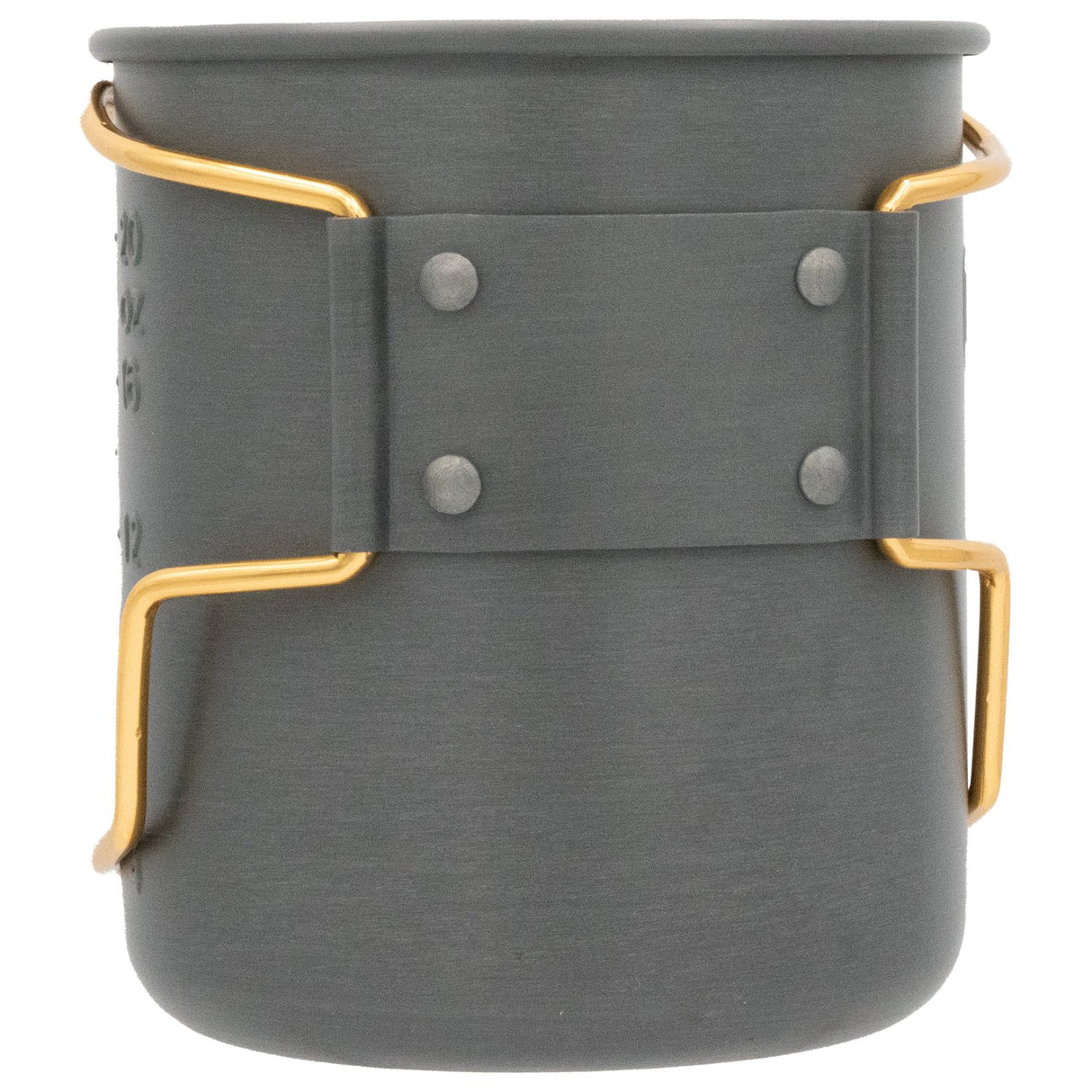 OLICAMP - Space Saver Mug with Grip - Gold