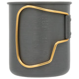 OLICAMP - Space Saver Mug with Grip - Gold