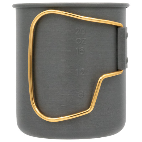 OLICAMP - Space Saver Mug with Grip - Gold