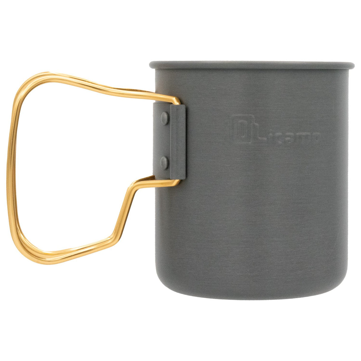 OLICAMP - Space Saver Mug with Grip - Gold