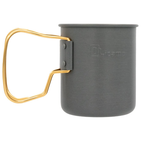 OLICAMP - Space Saver Mug with Grip - Gold