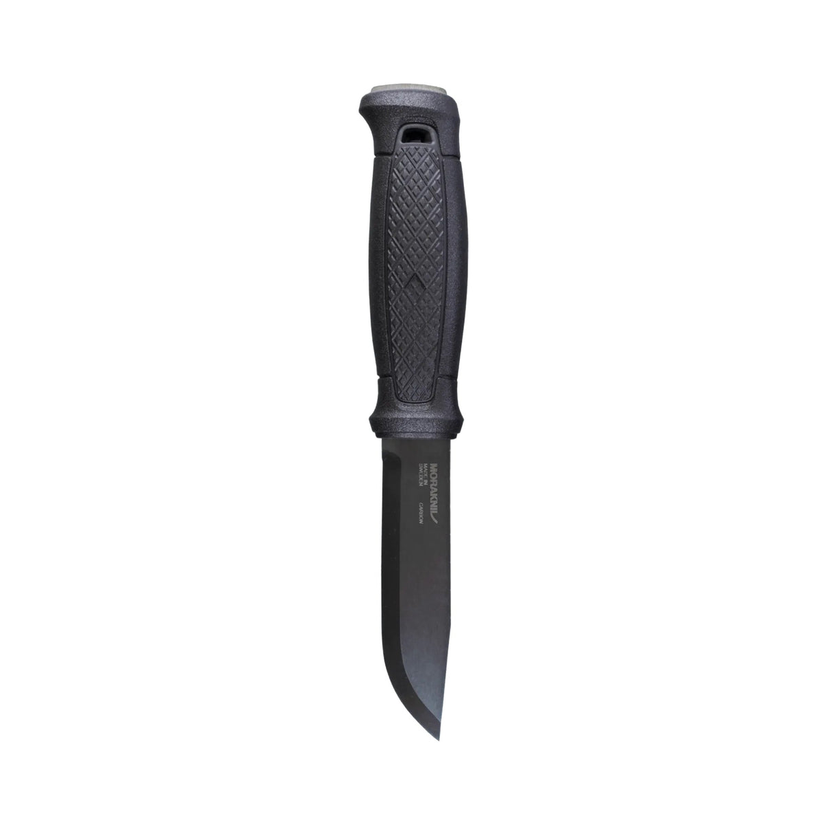 Morakniv - Garberg Black Blade Carbon Steel Knife with Leather Sheath