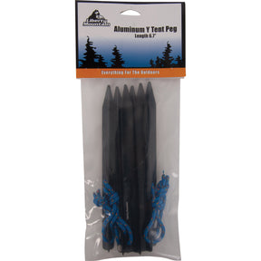 Liberty Mountain - Aluminum Y Tent Peg 6.7" 6-Pack