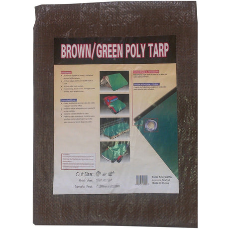 KOTAP - Reversible Brown/Green Tarp 6x8