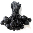 KOTAP - Black Ball Bungee 9" 25-Pack