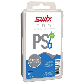 SWIX - PS6 Blue Fluoro-Free Wax