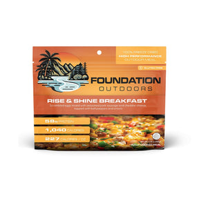 FOUNDATION Outdoors - Rise & Shine Breakfast Freeze Dried Meal