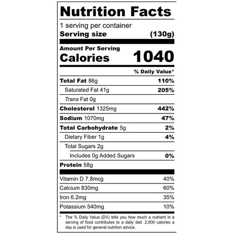 FOUNDATION Outdoors - Rise & Shine Breakfast Freeze Dried Meal