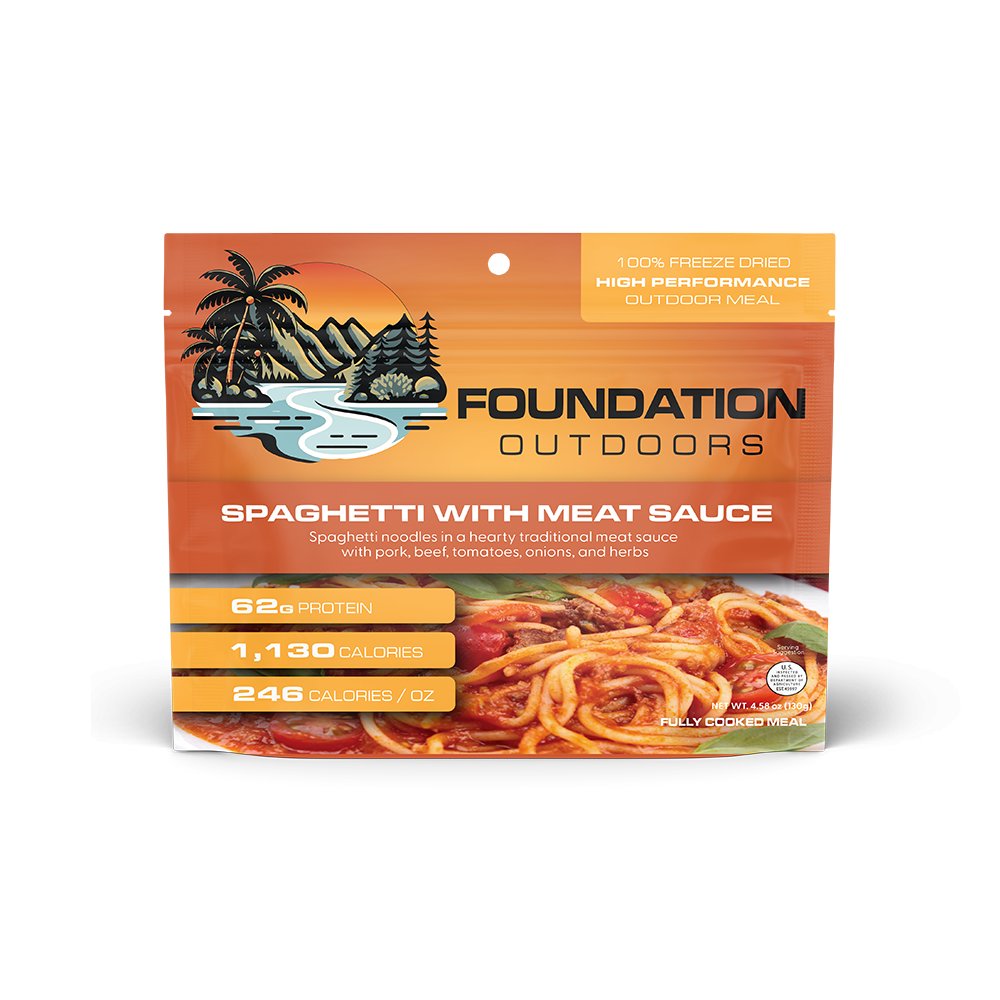 FOUNDATION Outdoors - Spaghetti with Meat Sauce