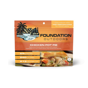 FOUNDATION Outdoors - Chicken Pot Pie Freeze Dried Meal