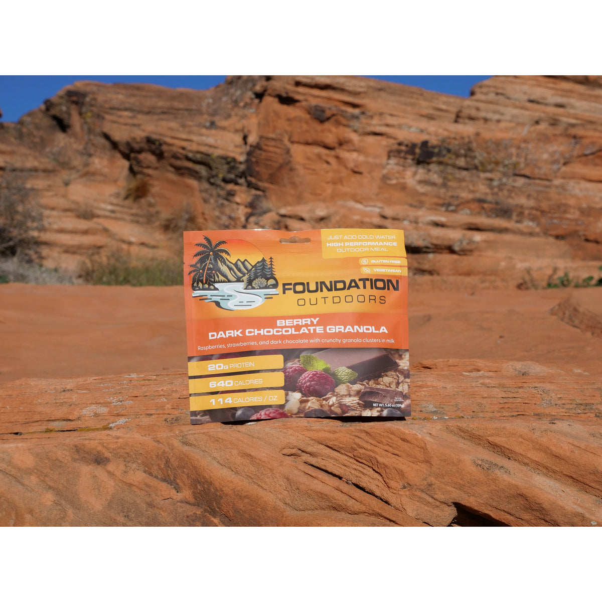 Foundation Outdoors - Berry Dark Chocolate Granola — view 6