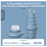 HYDAWAY - Collapsible Water Bottle Blue Ice 25 oz