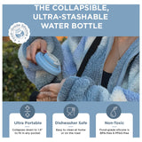 HYDAWAY - Collapsible Water Bottle Blue Ice 25 oz