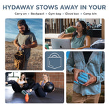 HYDAWAY - Collapsible Water Bottle Blue Ice 25 oz