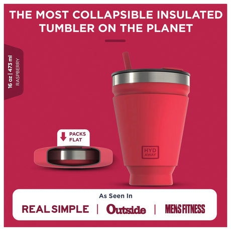 HYDAWAY - Insulated Tumbler Raspberry — view 2
