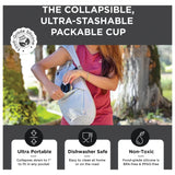 HYDAWAY - Collapsible Pint Cup Jet Black
