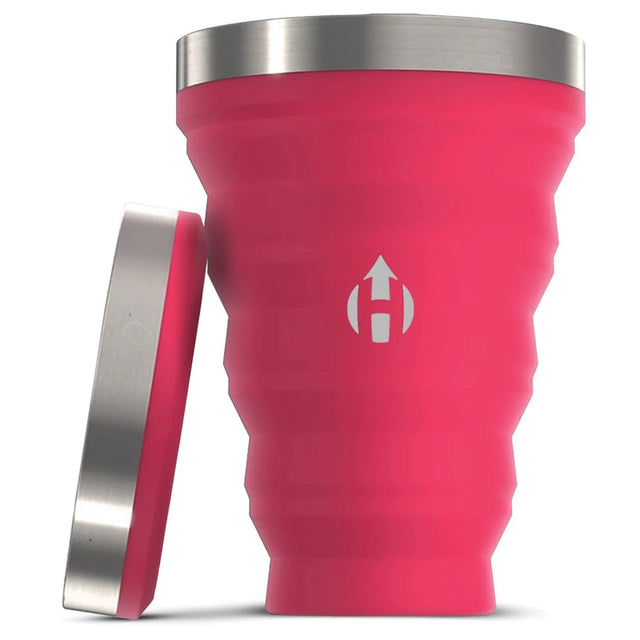 HYDAWAY - Collapsible Pint Cup 16 fl oz - Raspberry