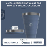 HYDAWAY - Collapsible Pint Glass - Seaside